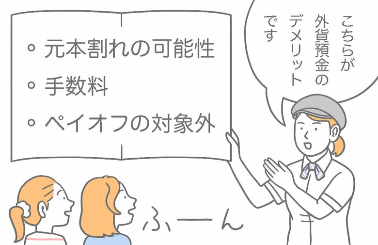 【漫画】話題の外貨預金で気をつけたい3つのこと③