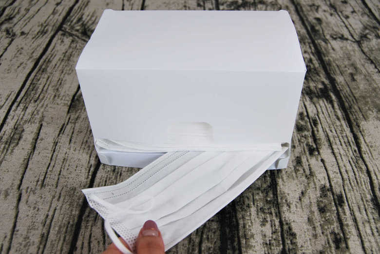 ダイソーのおすすめ商品「マスクケース」の実物画像