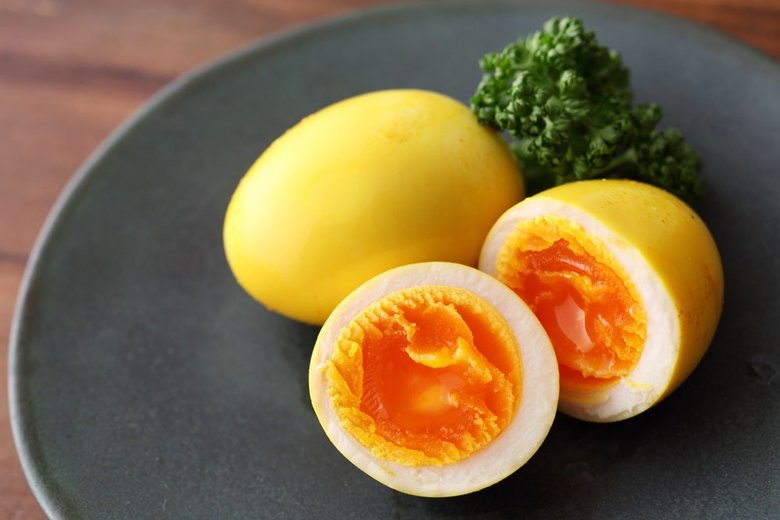 カレー味の味玉