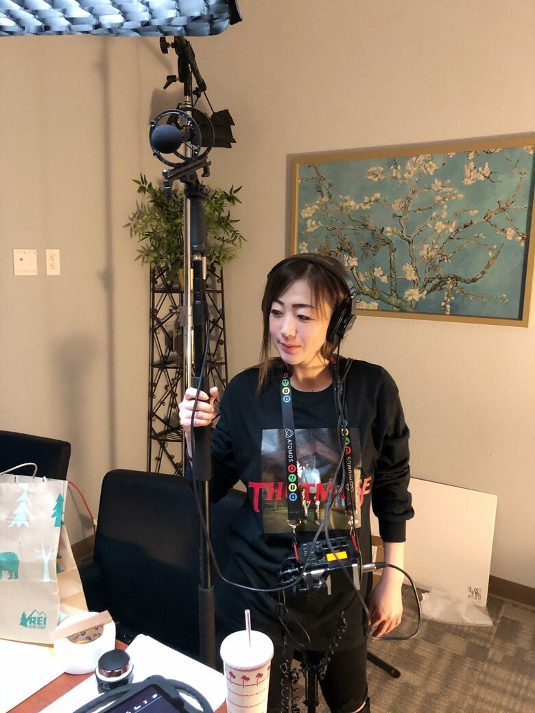 映画プロデューサーとして現場で働く村主さん