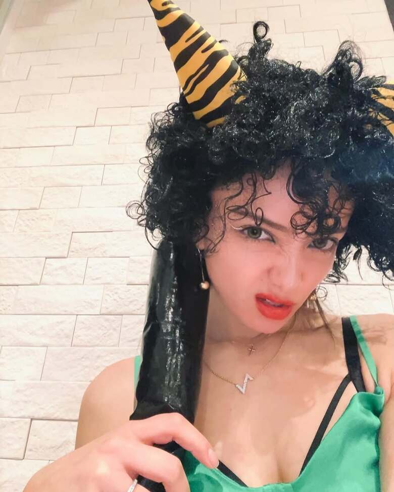 こんな美人な鬼さんいる!? 節分の日に、10分メイクで鬼に扮した谷口さん