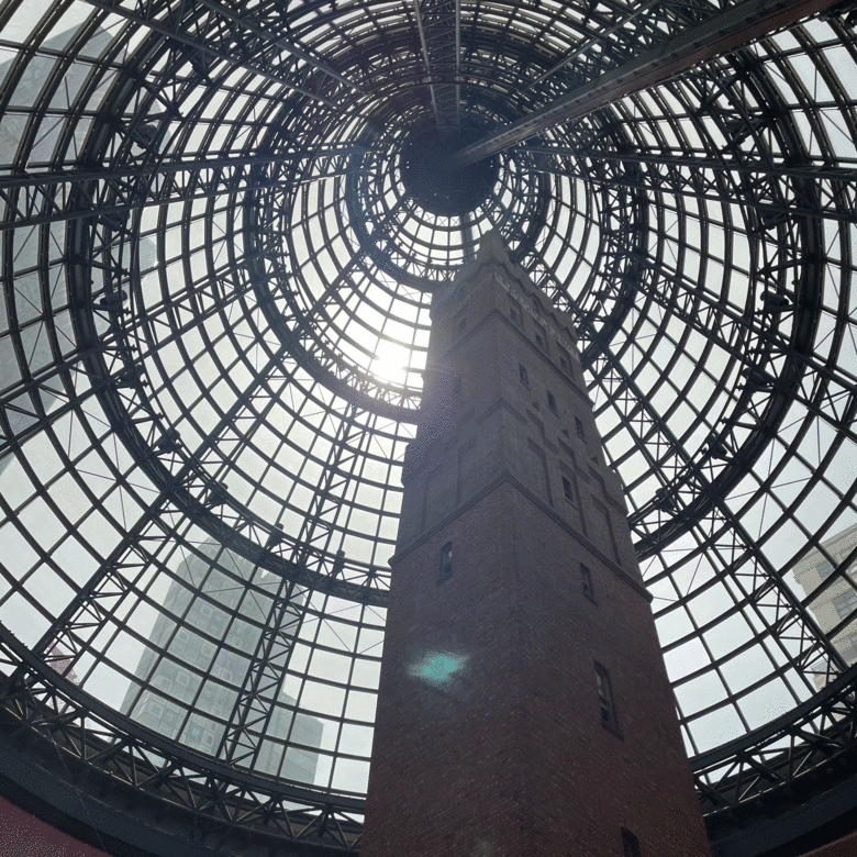 オーストラリアにいたときに訪れたメルボルンのショットタワー