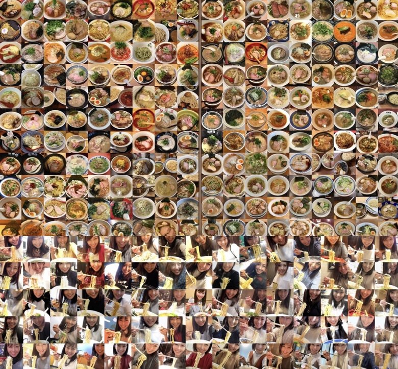 ラーメン好きの伊藤さんの写真フォルダはこんなかんじ（これはほんの一部）