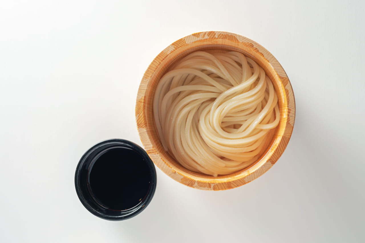 丸亀製麺の釜揚げうどん