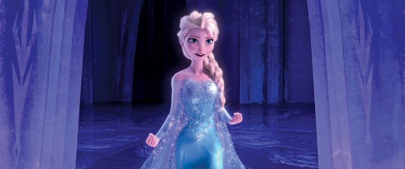 ディズニープリンセスのファッションとヘアスタイル(エルサ)2