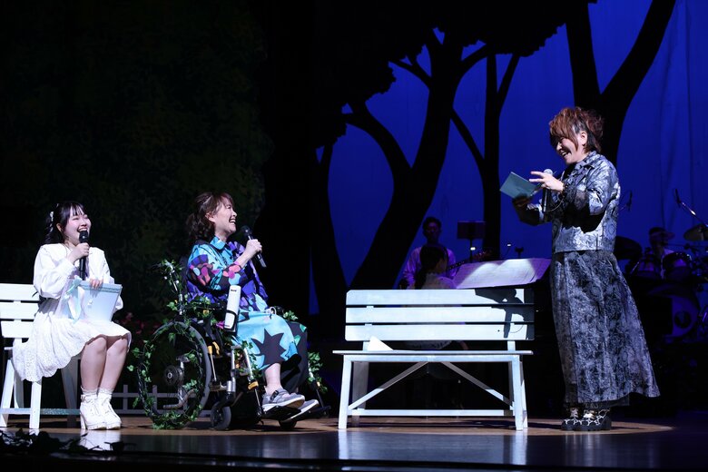 松本梨香さんとのトークコーナーの様子