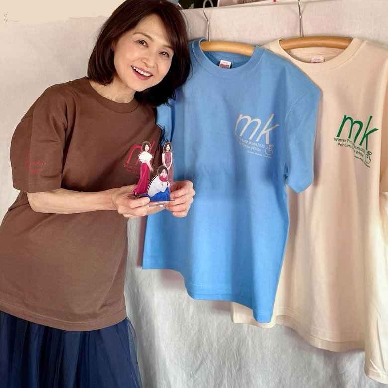 辛島さんのオリジナルTシャツ