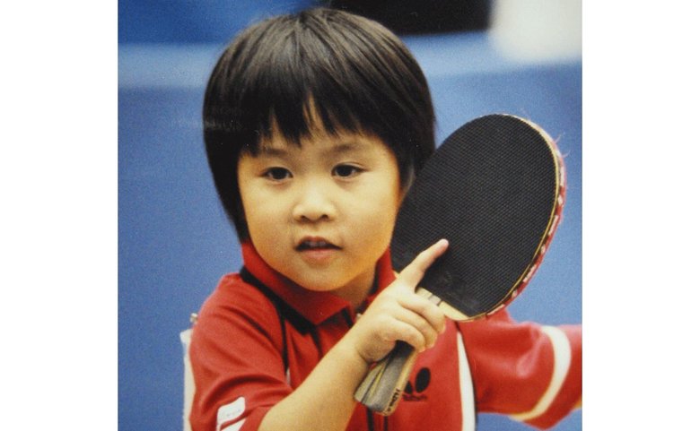 4歳当時の平野美宇さん