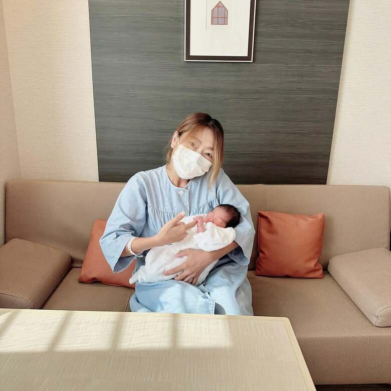 2025年7月に第3子の長女が生まれて