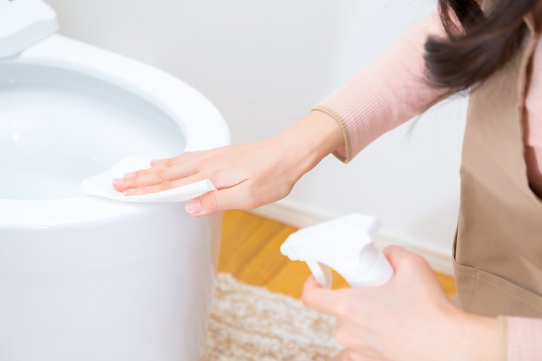 トイレ掃除のイメージ