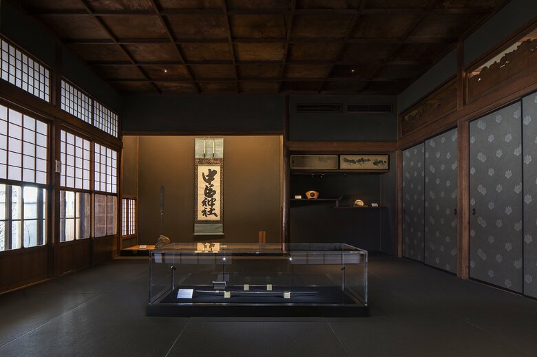 境内に展示されている村正