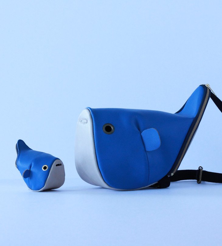 おやこふぐポーチとボディバッグ