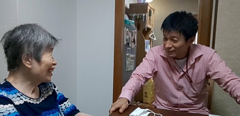 いつもお母さんを笑顔にすることに心を砕いていた