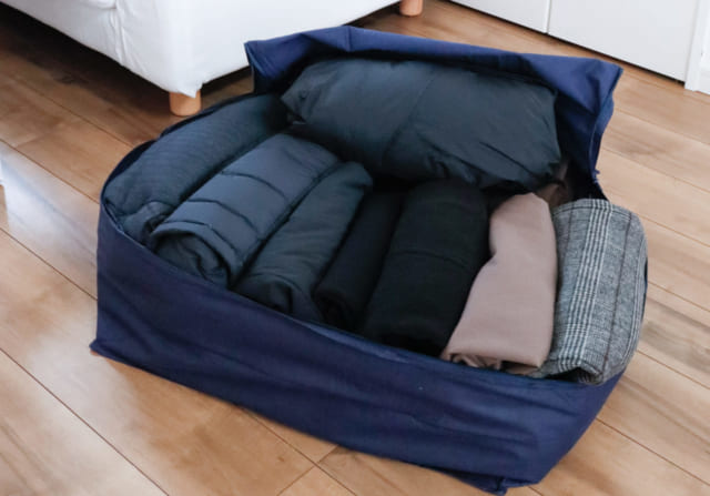 クリーニング前の衣類