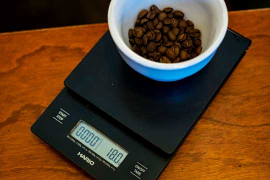 「HARIO」V60ドリップスケール 6,480円【税込】