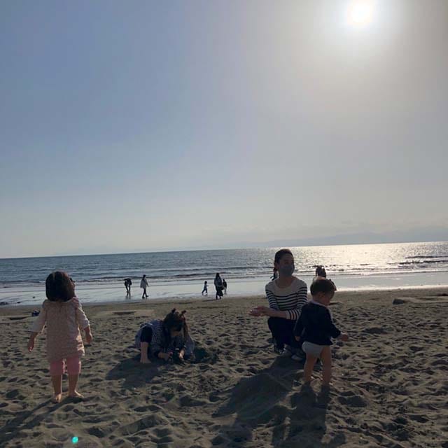 松尾さんと3人のお子さん