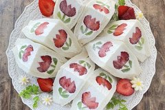 「萌え断チューリップサンド」が212万回再生「工程を見てるだけでも楽しい」