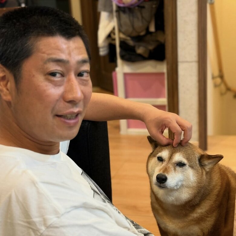 尾形さんと愛犬
