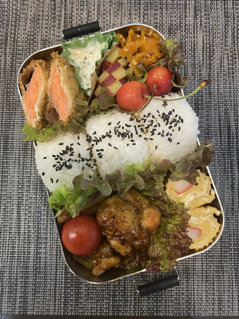 息子さんがうらやましい！佐々木さんお手製のお弁当