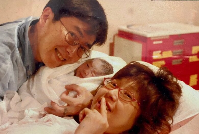 立ち会い出産をした時の様子