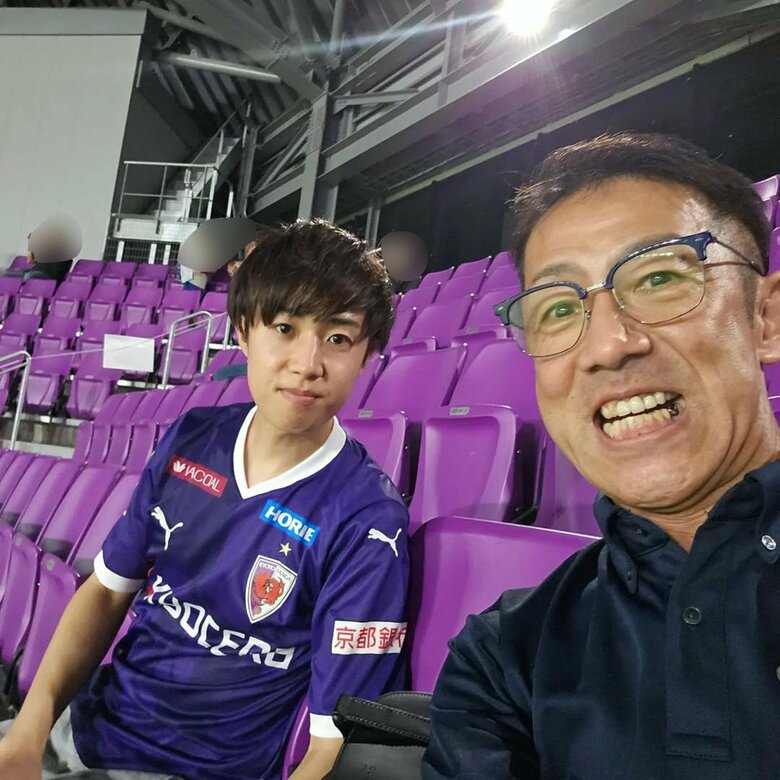 森脇さんと息子さん