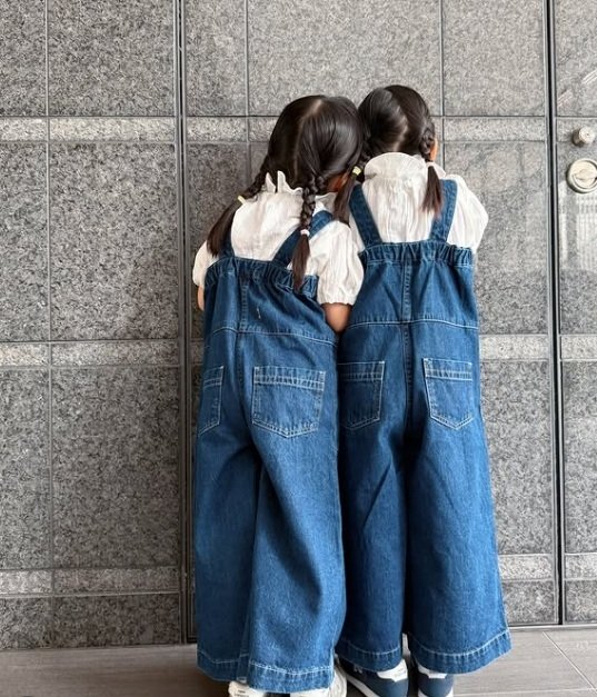 5歳になった双子のお子さんたち。「愛おしくてしかたない」と大山さん