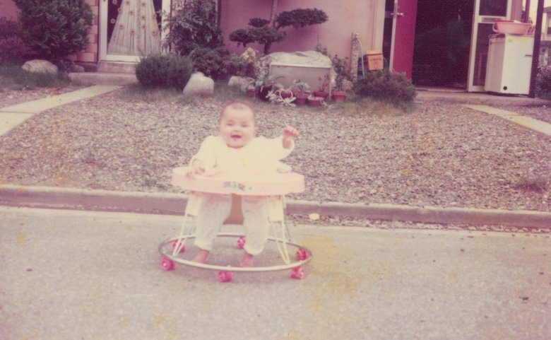 0歳の頃のまちゃまちゃさん