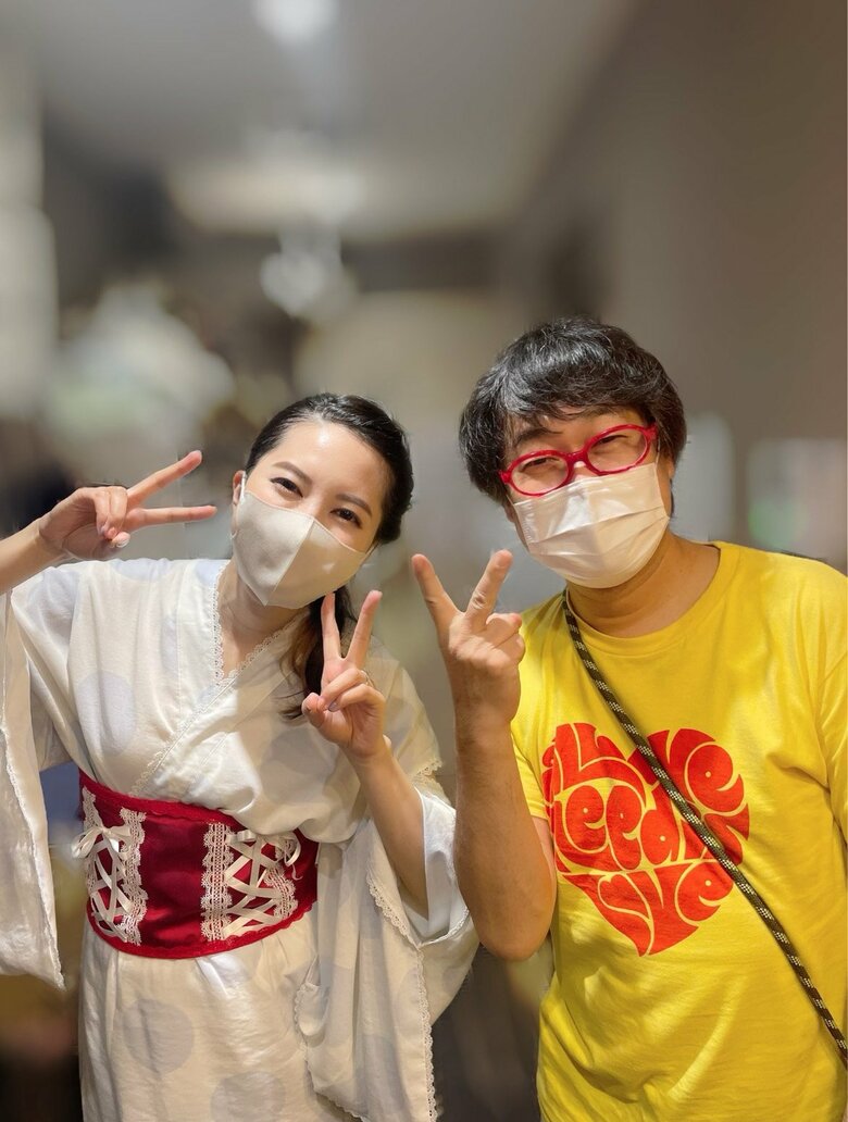 2022年に撮った倉本美津留さんとのツーショット