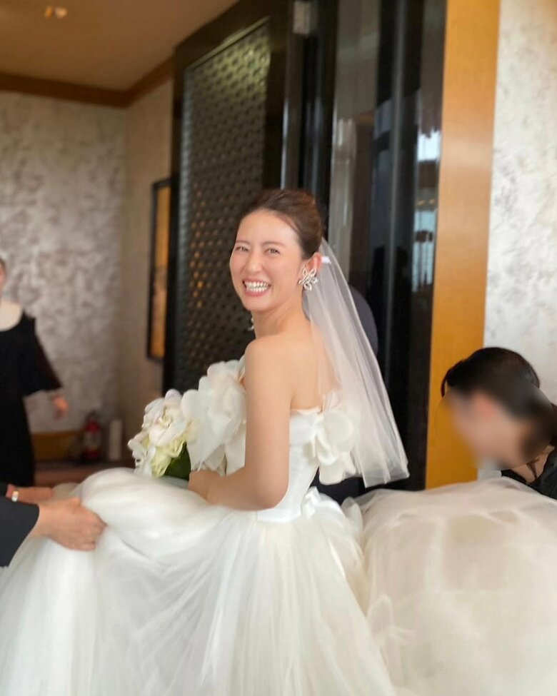 コロナ禍に結婚したため3年越しの結婚式を挙げた
