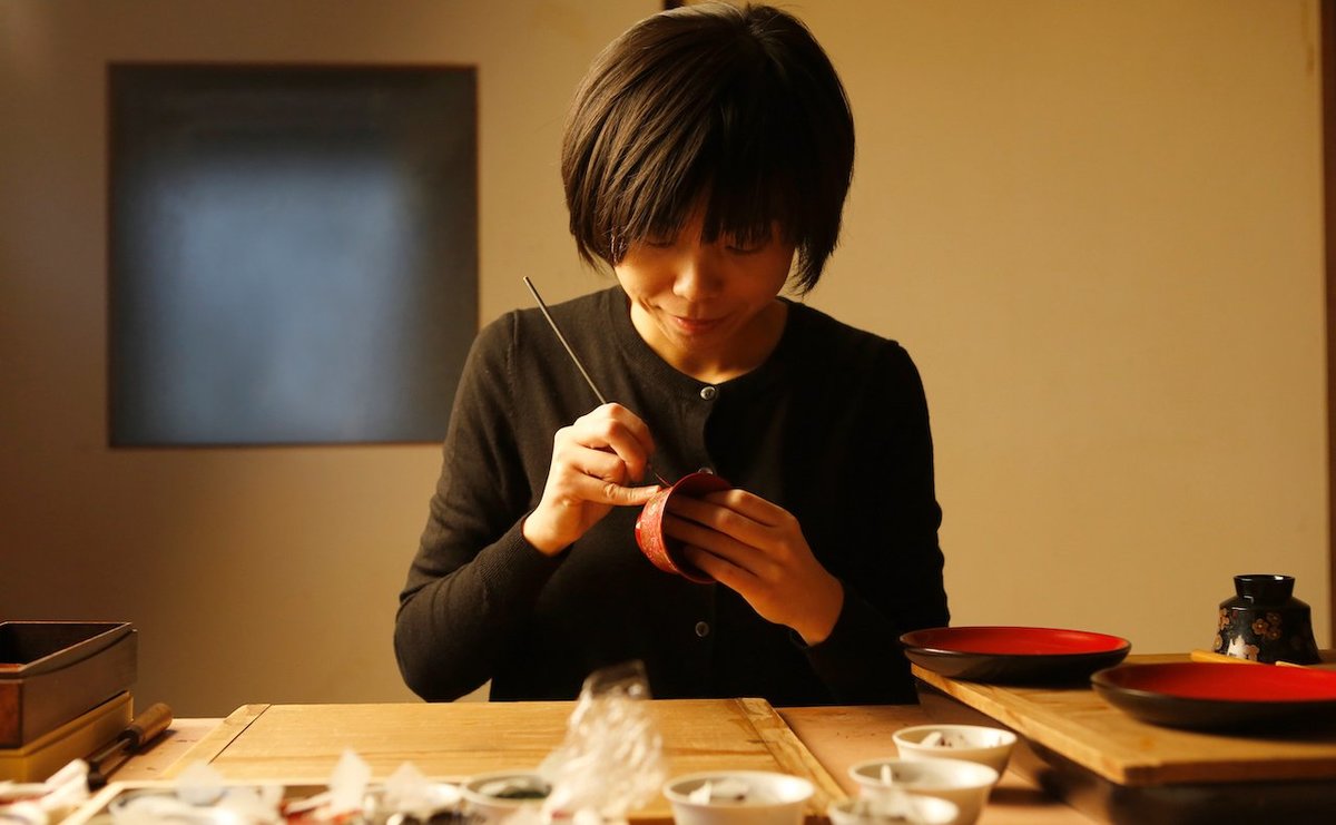 能登半島地震で被災 輪島塗作家・小西紋野「一回しかない人生。蒔絵