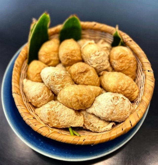 土井さん作の「おこわのお稲荷さん」