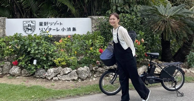 OLのミカ。