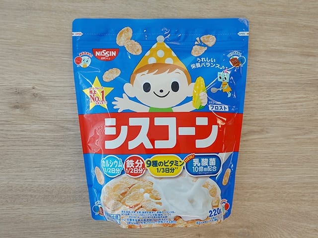 国内コーンフレーク売上No.1ブランド「シスコーン」　写真提供／日清シスコ
