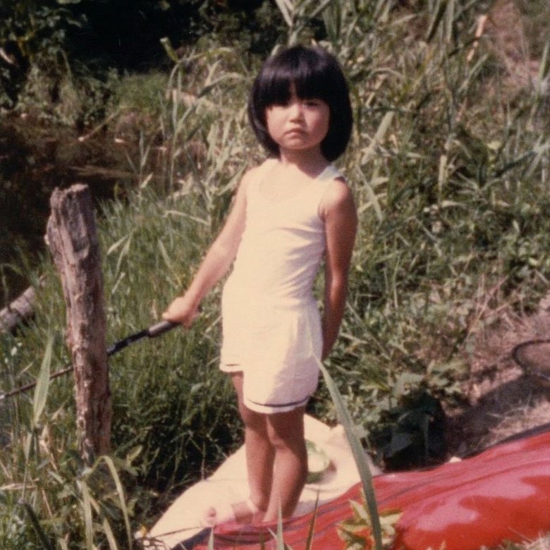 大友愛さんの子ども時代