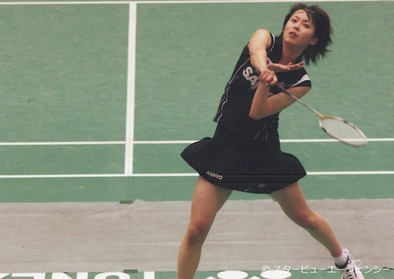 現役時代は小椋久美子さん、潮田玲子さんのオグシオと同じチームでプレーした