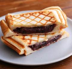 あんバターホットサンドレシピ