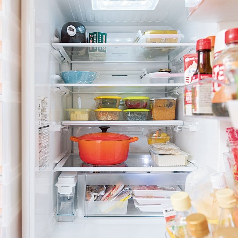 島本美由紀さんの冷蔵室