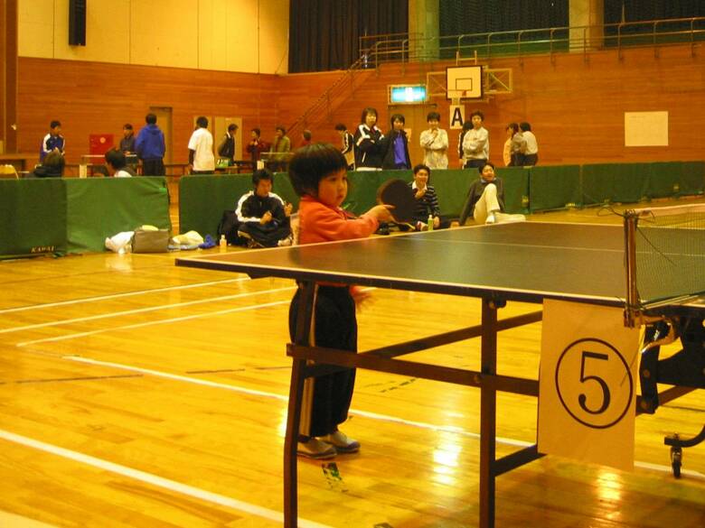 2004年4月初旬に行われた3歳でのデビュー戦！