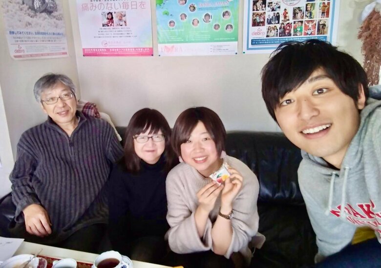 患者さんのご家族と中村医師