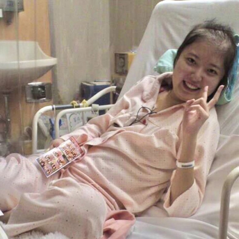 無菌室にて。早くここから出たかった！