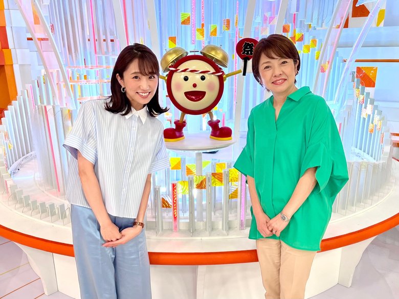 大好きな先輩・西山喜久恵さんと