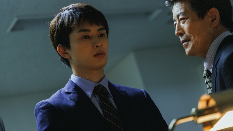 イケメン副社長役でシリアスな表情をみせる草川さん　©ままかり／ソルマーレ編集部 ©TOKYO MX