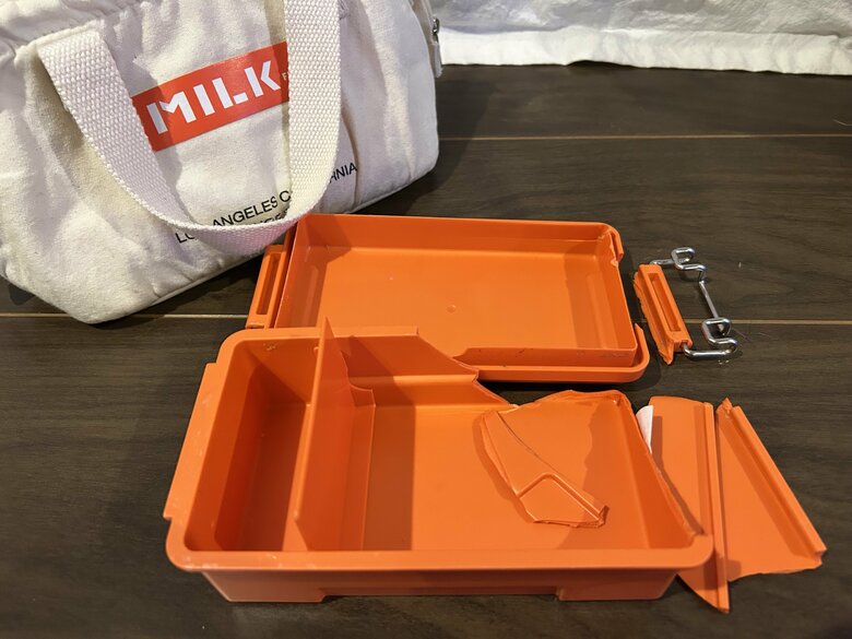 当日持って行ったお弁当箱