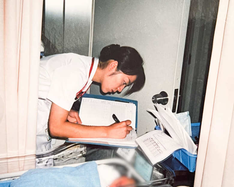 助産師時代の西嶌先生