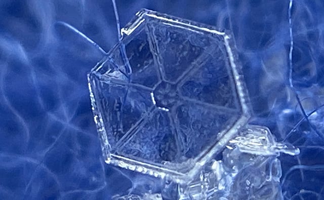 雪の結晶