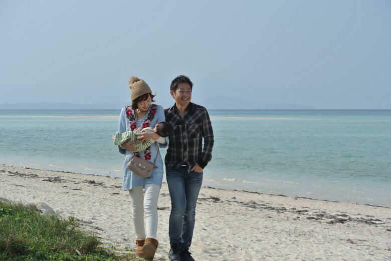 竹富島へ家族旅行