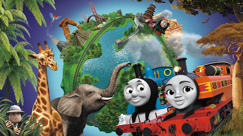 『映画 きかんしゃトーマス Go!Go!地球まるごとアドベンチャー』メイン
