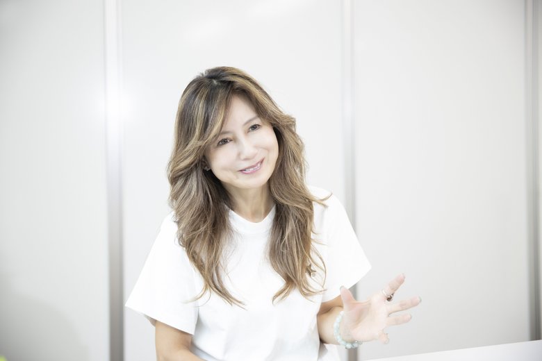取材に応じる中村あゆみさん