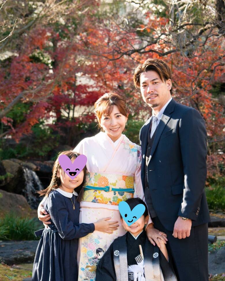 息子の七五三にて