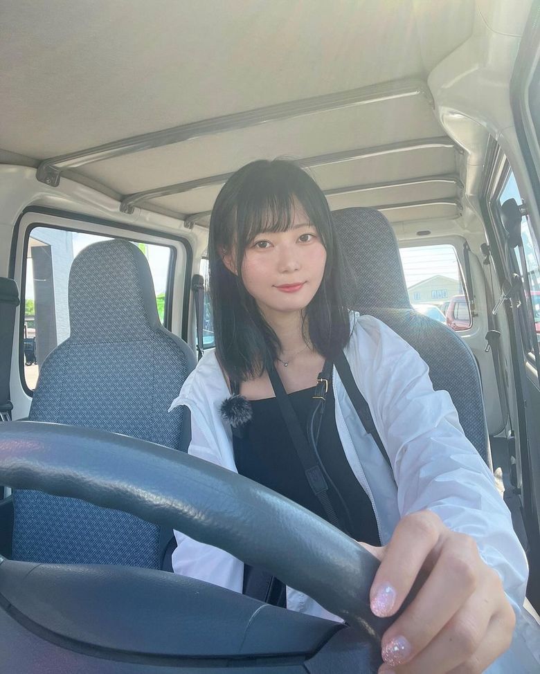 最近免許を取得して、活動範囲が広がった（Instagramより）